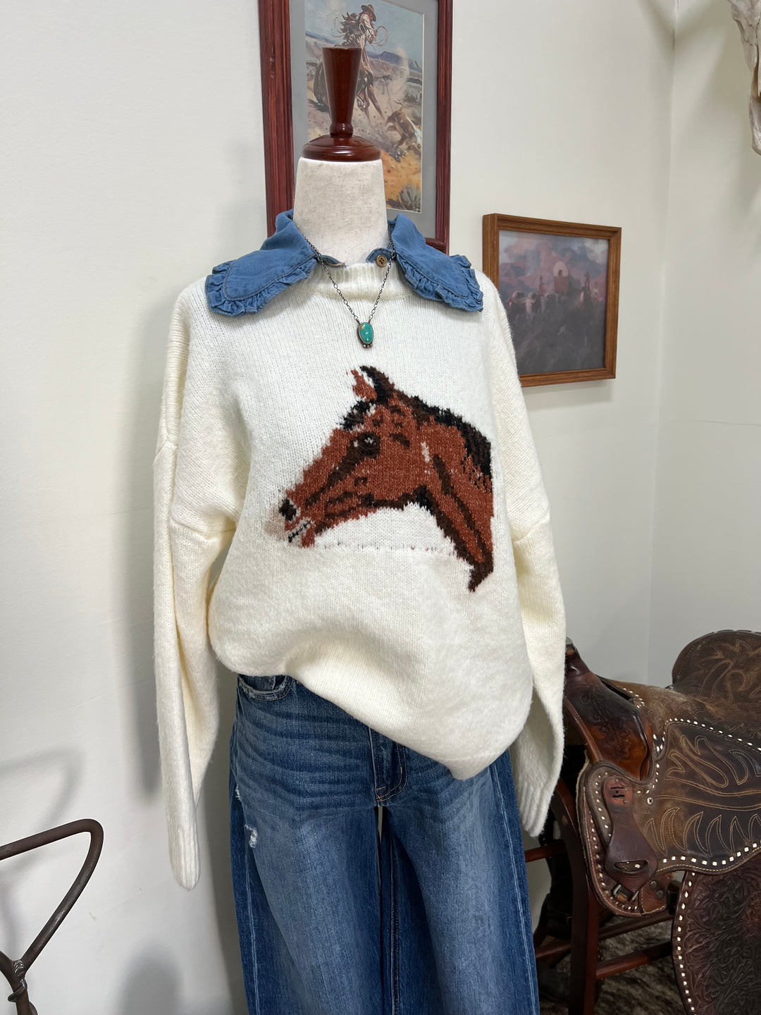 The Weller Sweater-Cream