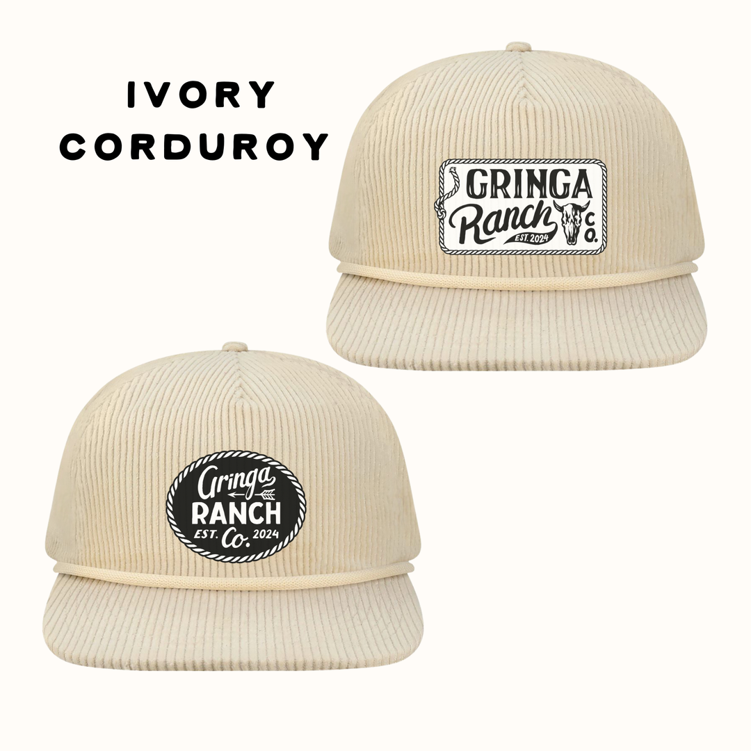 Gringa Ranch Co Patch Hat{SEVERAL COLORS}