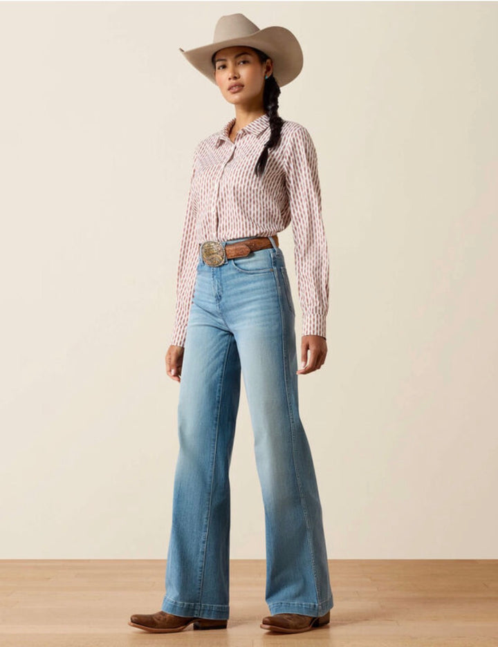 Ariat: Luana High Rise Wide Leg Jeans