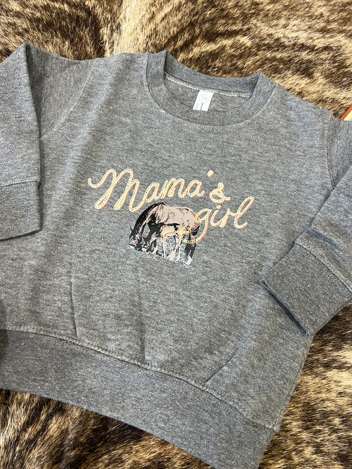 Mama's Girl Toddler Crewneck