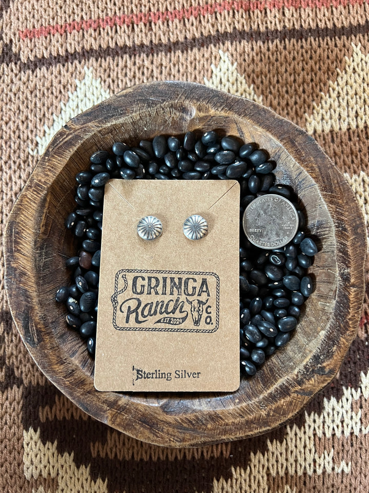 Stamped Everyday Earrings