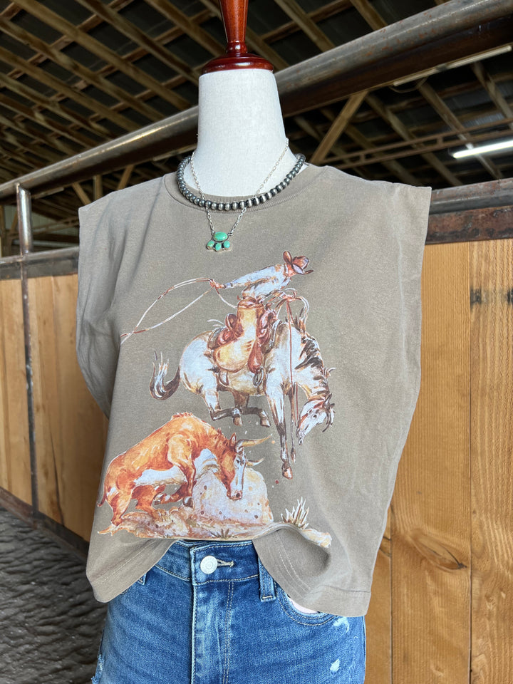 Sharp Shooter Muscle Tank