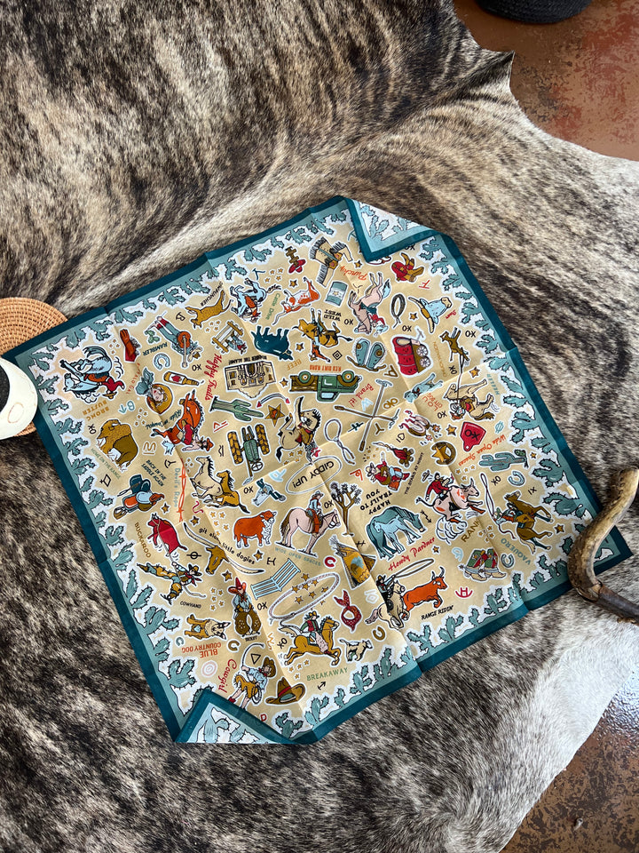 Giddy Up! XOXO Shorty Wild Rag