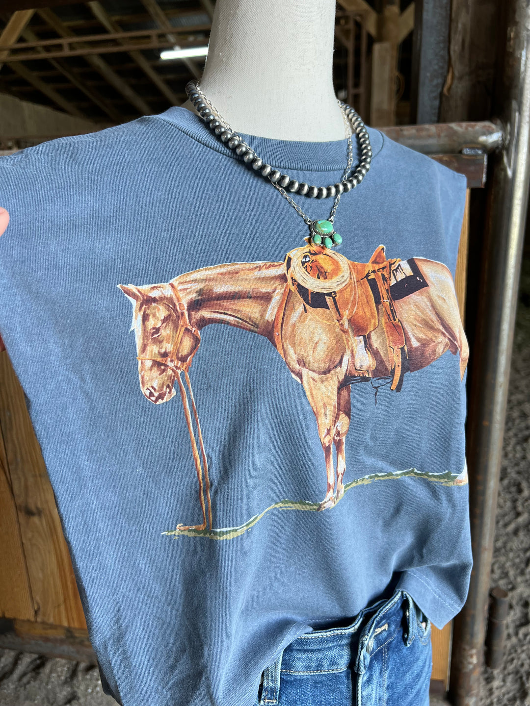 Sorrel Cowpony Muscle Tank{Multiple Colors}