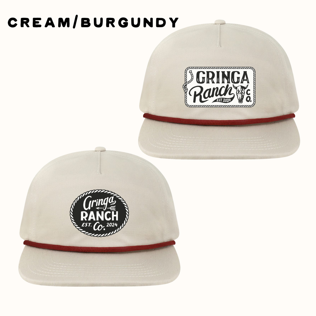 Gringa Ranch Co Patch Hat{SEVERAL COLORS}