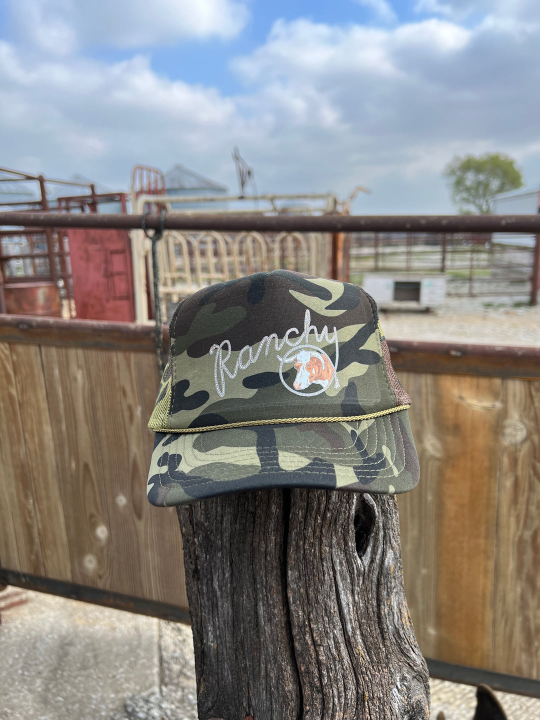 Ranchy Camo Trucker Hat
