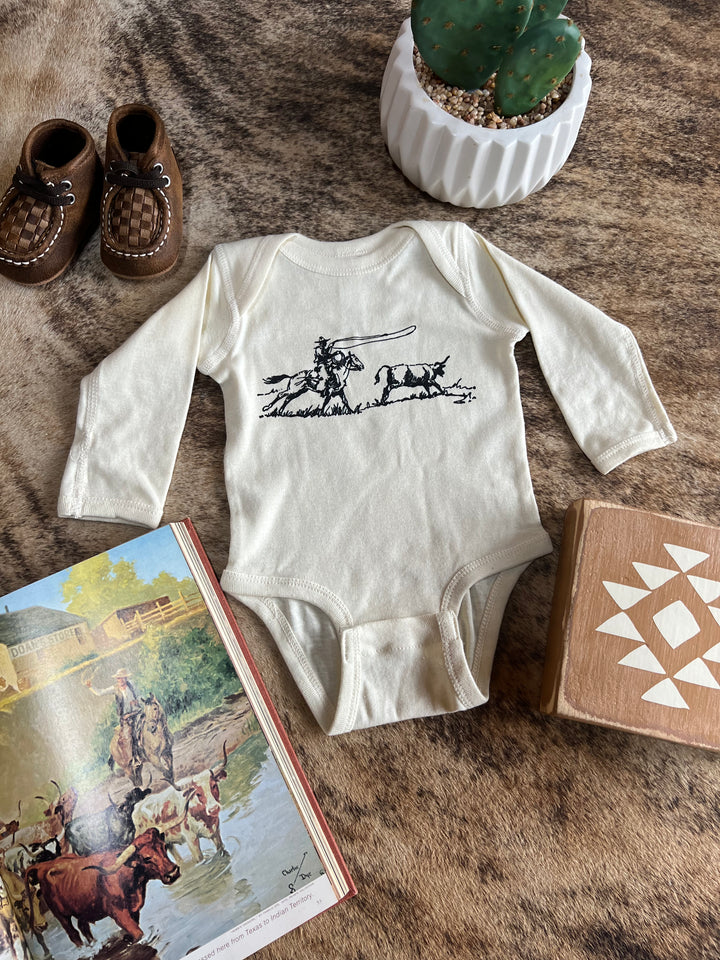 Rope Em Longsleeve Onesie