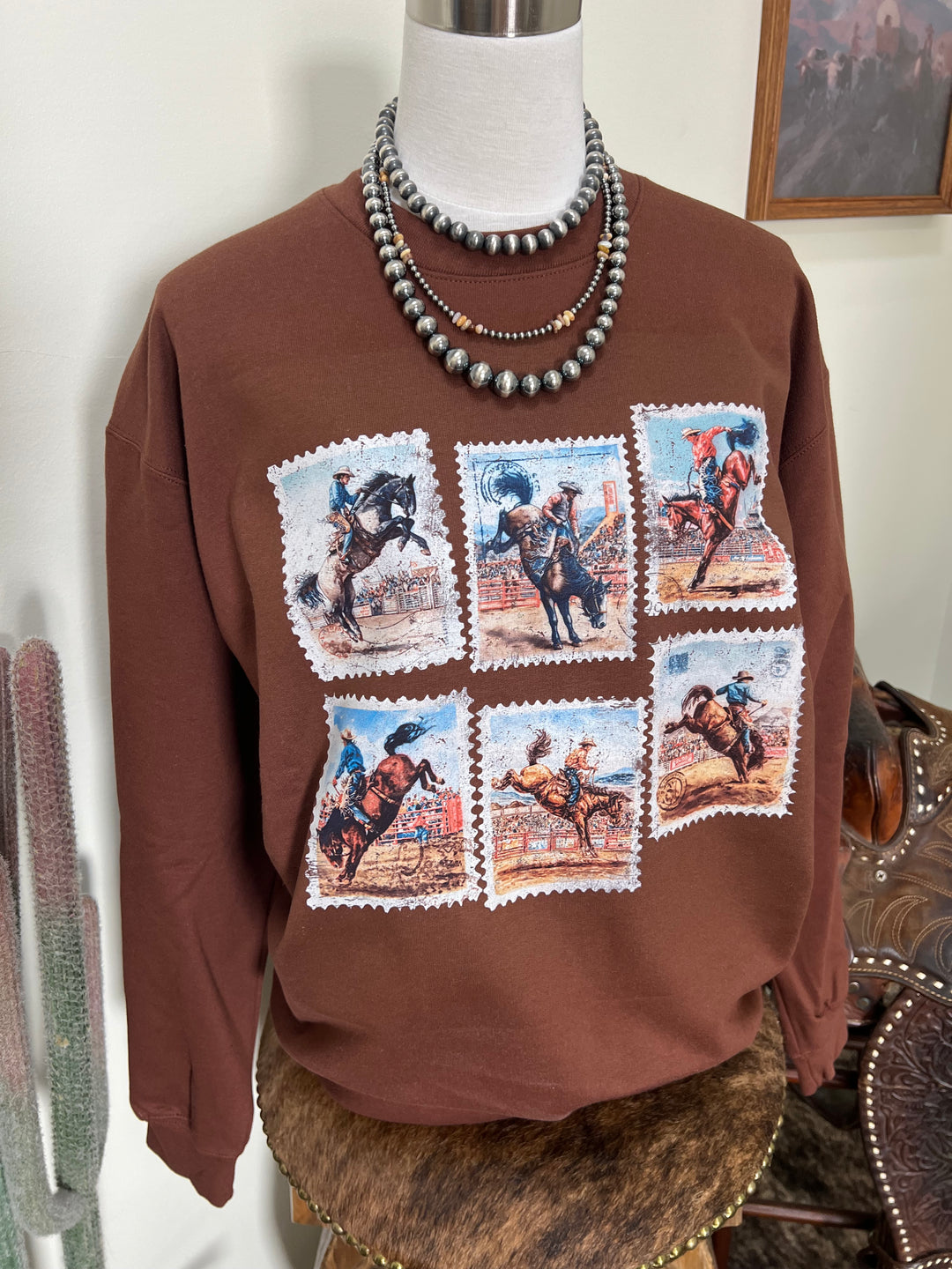 Rodeo Stamp Crewneck