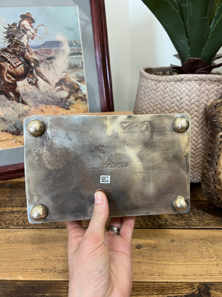 Horse Shoe Stamped Jewelry Box