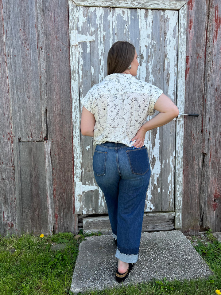 Ariat: Jazmine Tomboy Straight Leg Jeans