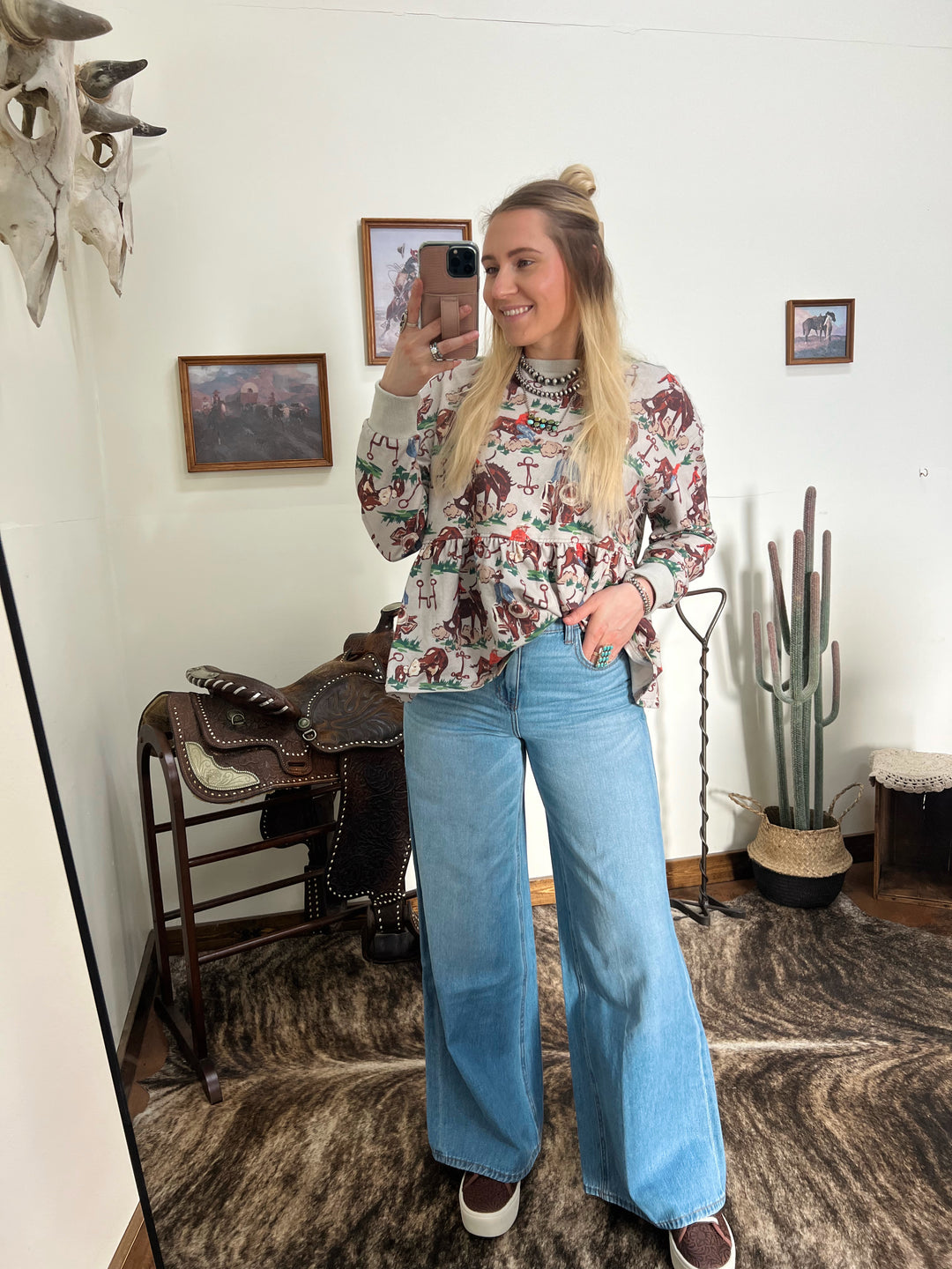 Ariat: Calamity Wide Leg Jeans
