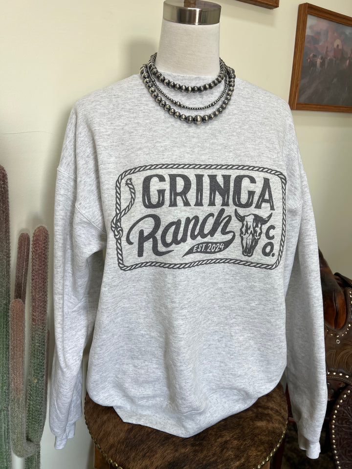 Gringa Ranch Crewneck-{Multiple Colors}