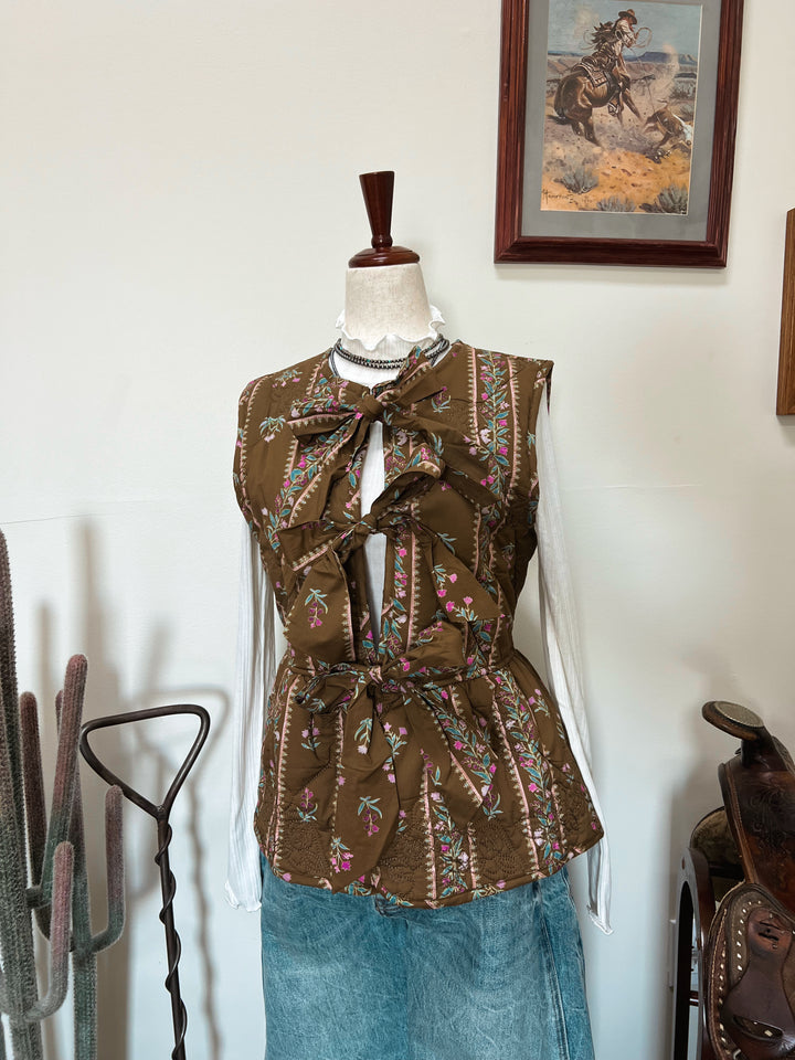 Petunia Quilted Vest