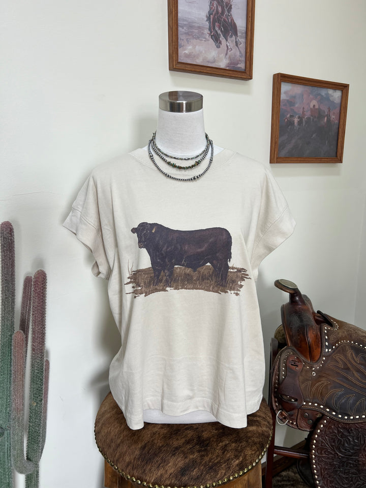 Vintage Angus Relaxed Tee