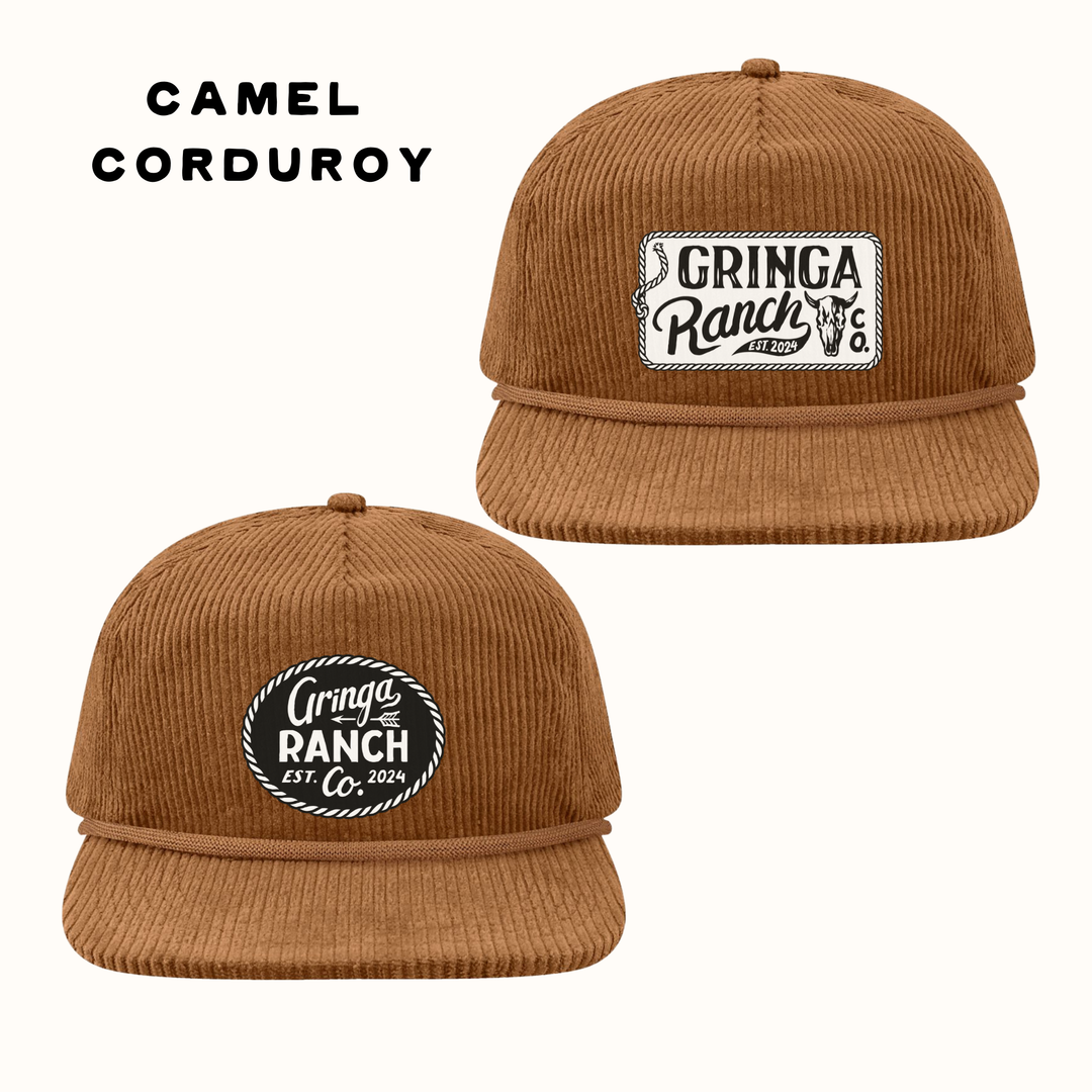 Gringa Ranch Co Patch Hat{SEVERAL COLORS}