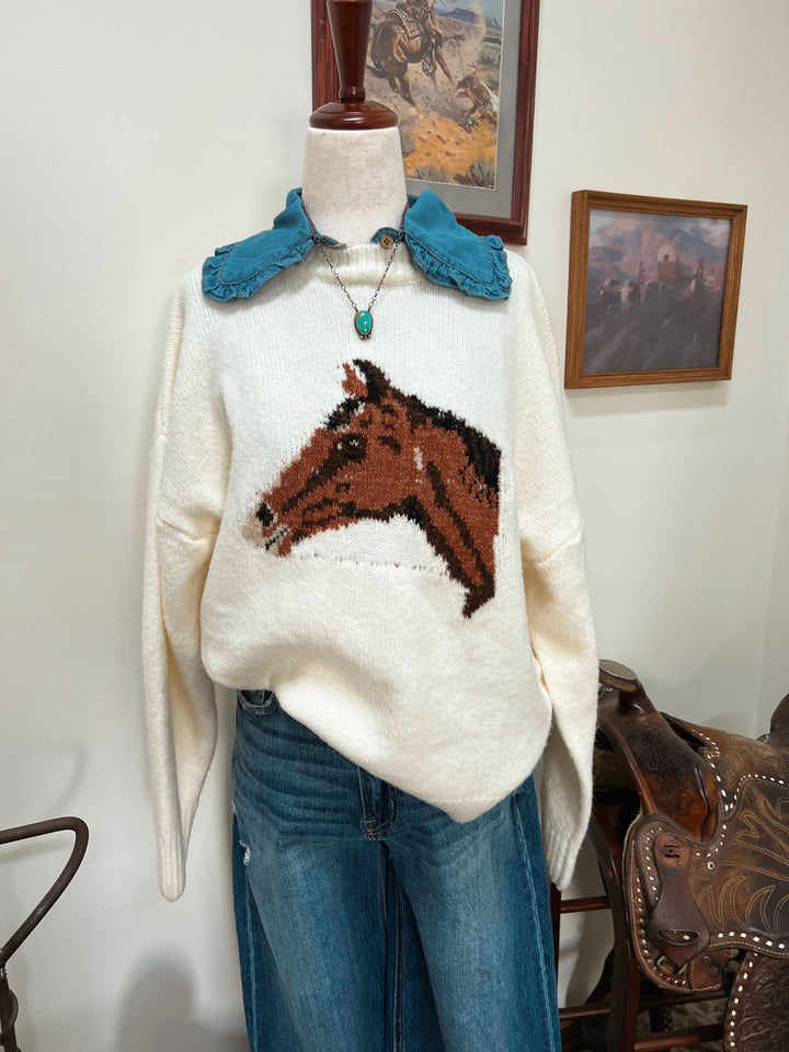 The Weller Sweater-Cream
