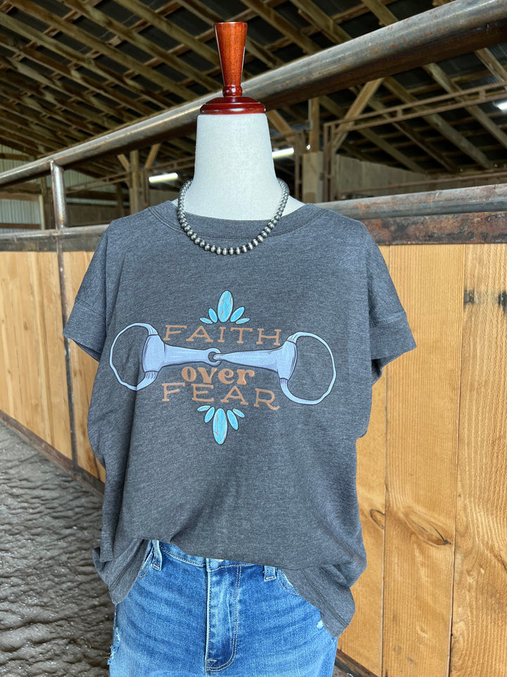 Faith Over Fear Relaxed Tee