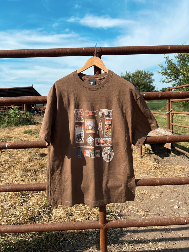 Cattle Stamp & Matchbook Tee