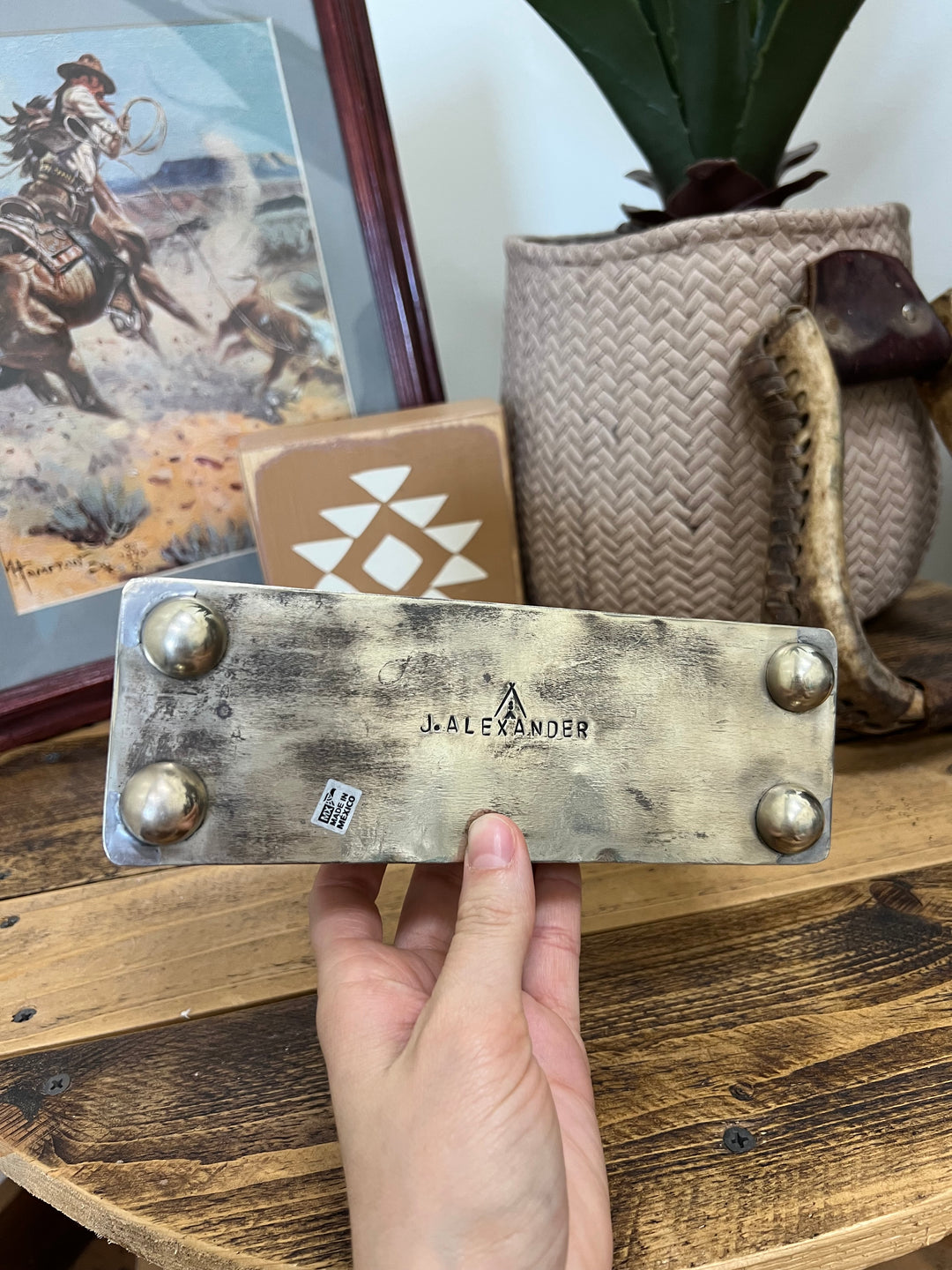 Long Stamped Jewelry Box