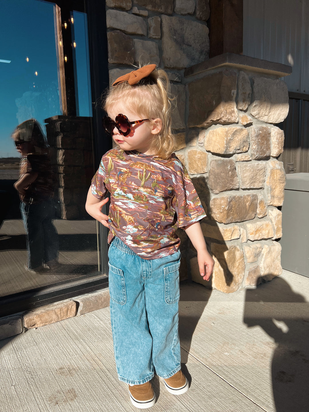 Western Scene Toddler Tee