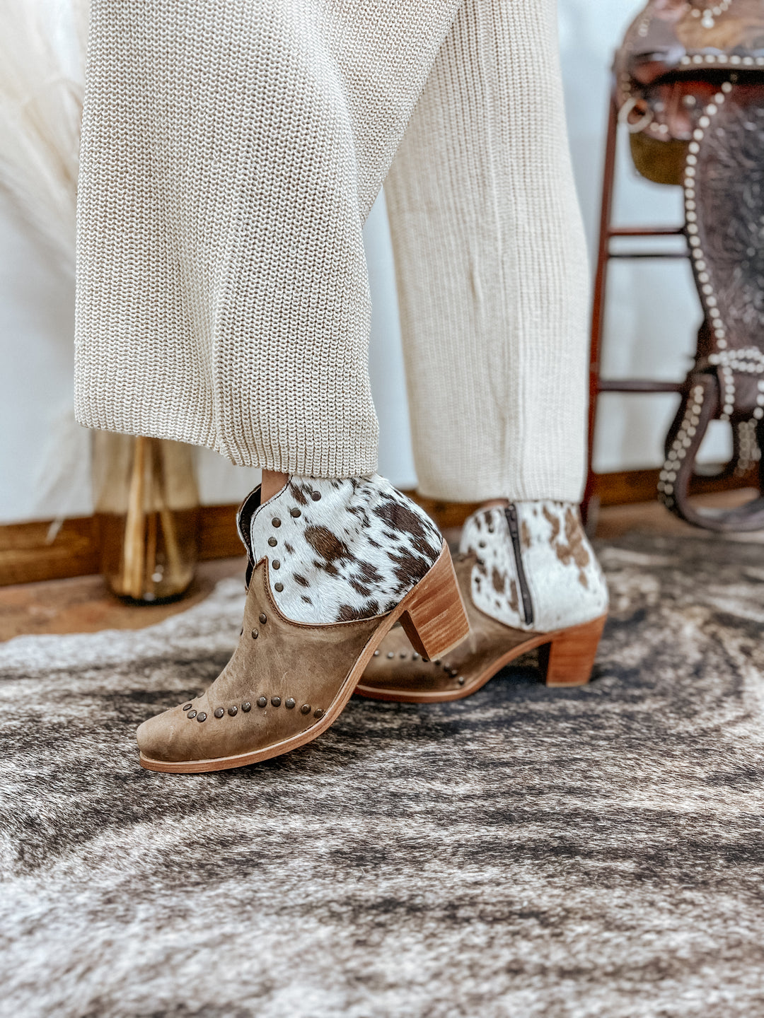 The Studded Decibel Booties