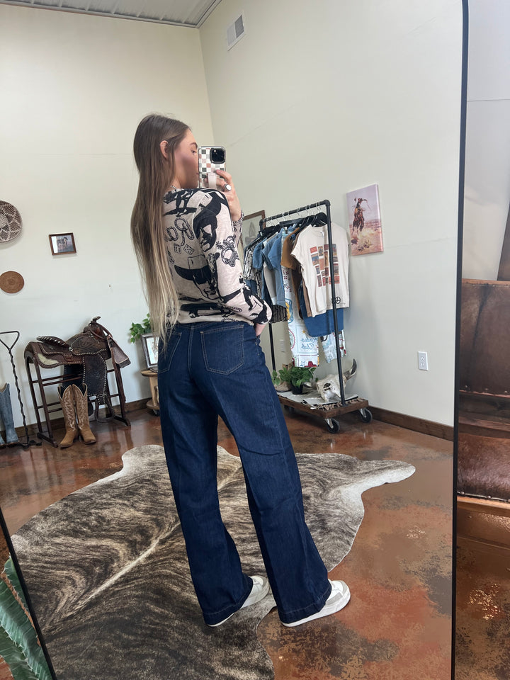 Ariat: Pleated Trousers Jeans