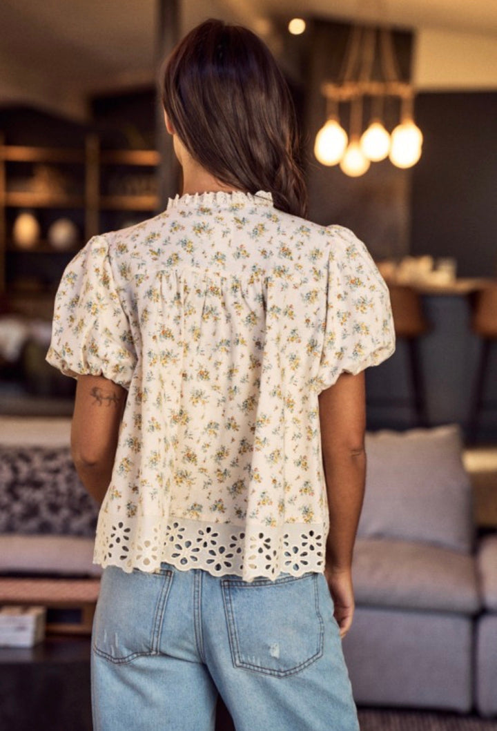 The Georgie Floral Top