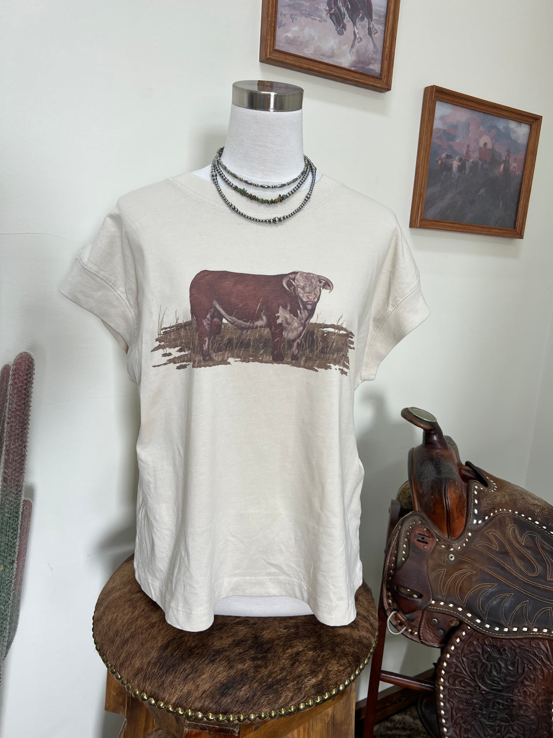 Vintage Hereford Relaxed Tee