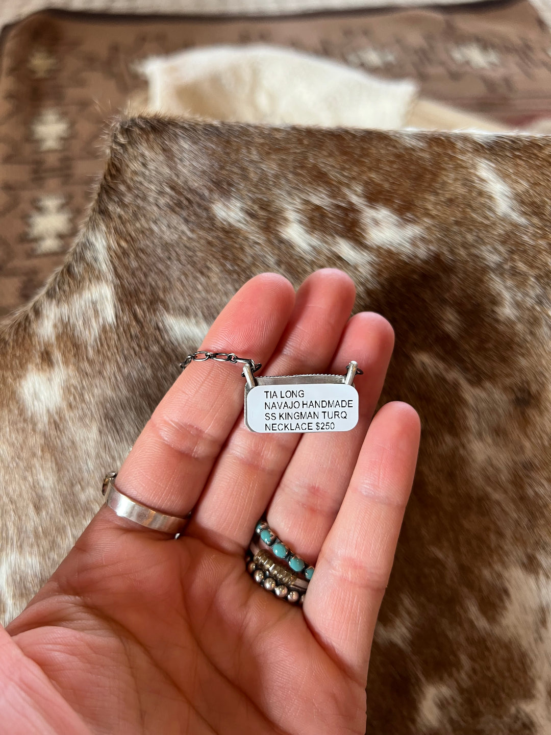 Tia Kingman Bar Necklace