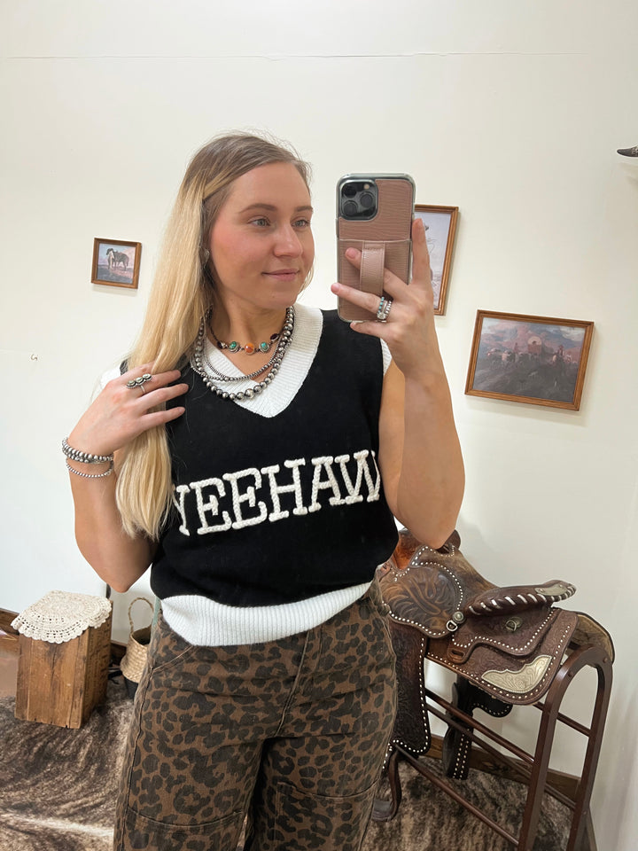 Yeehaw Sweater Vest