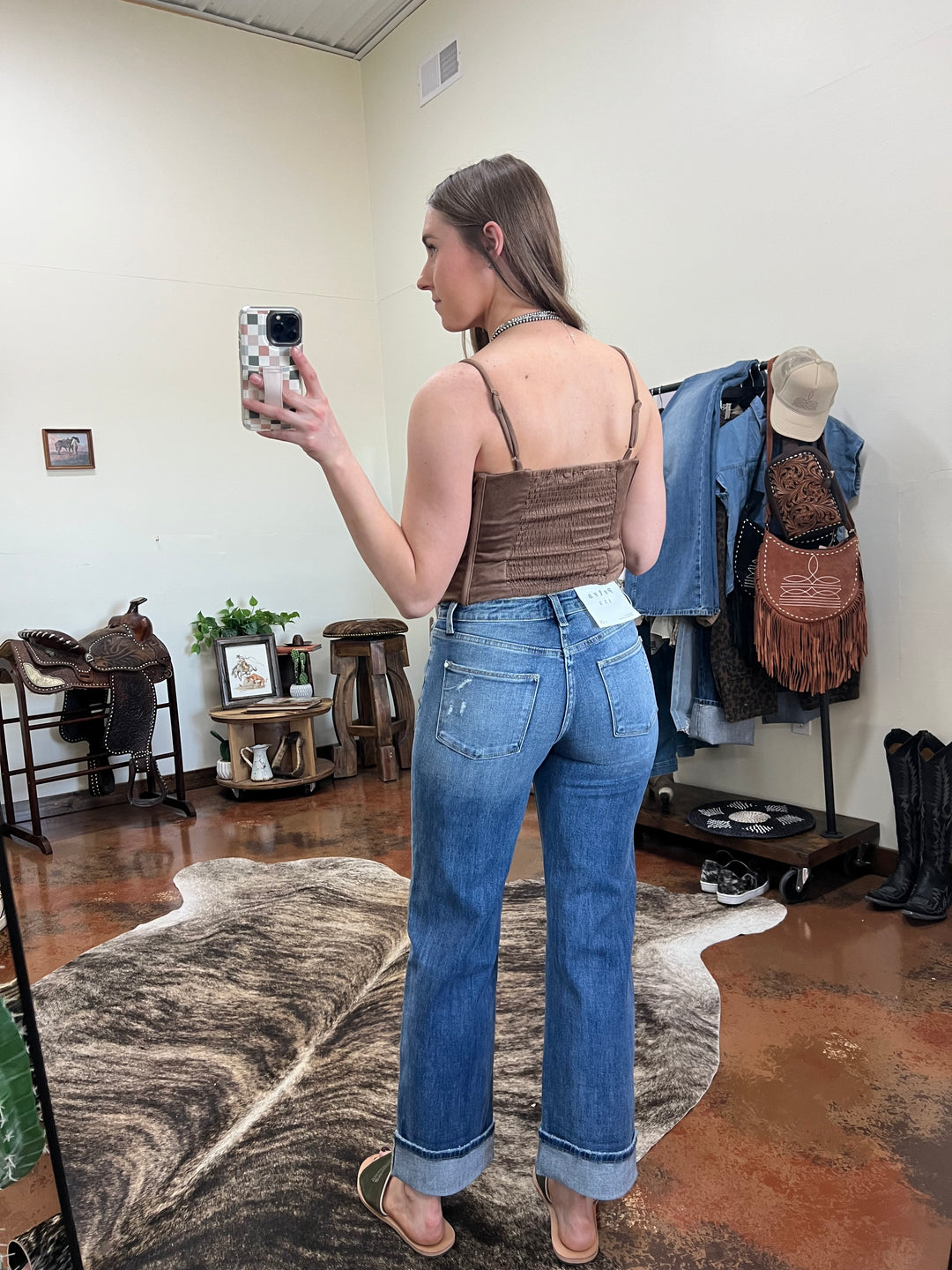 The Dax Straight Leg Jeans{Size 5/26 ONLY}