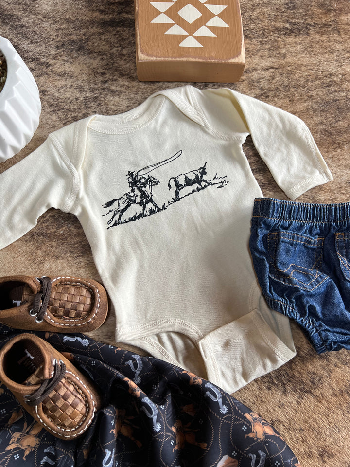 Rope Em Longsleeve Onesie
