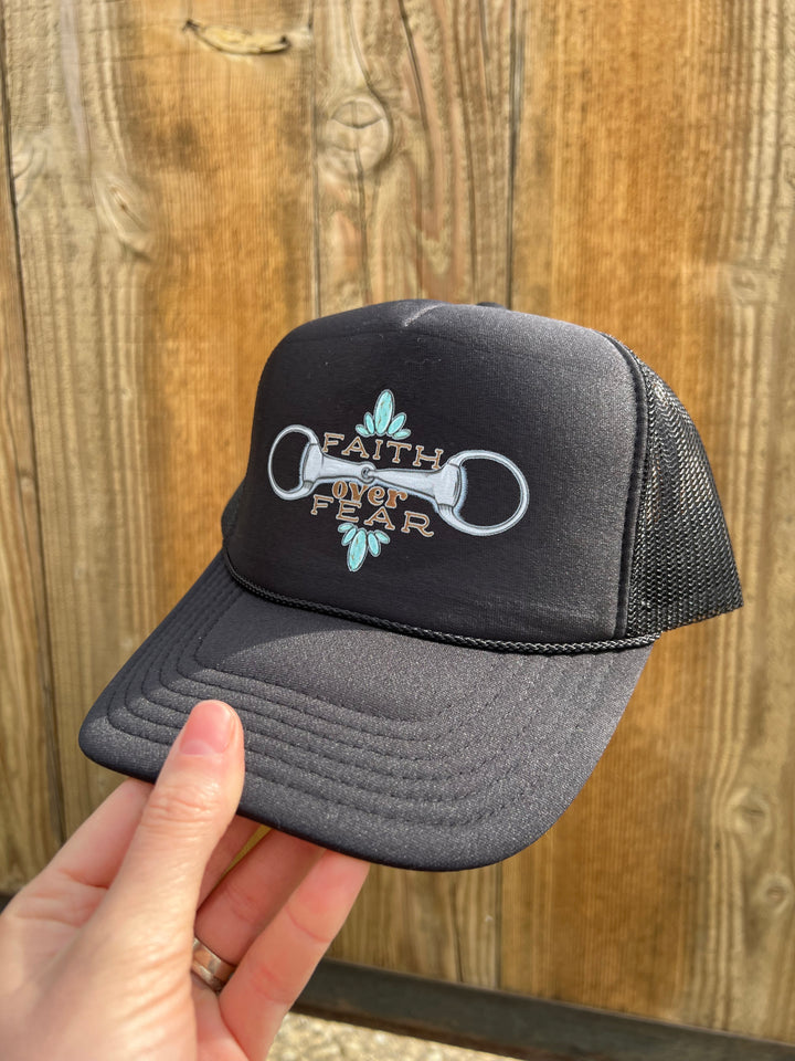 Faith Over Fear Trucker Hat{multiple colors}