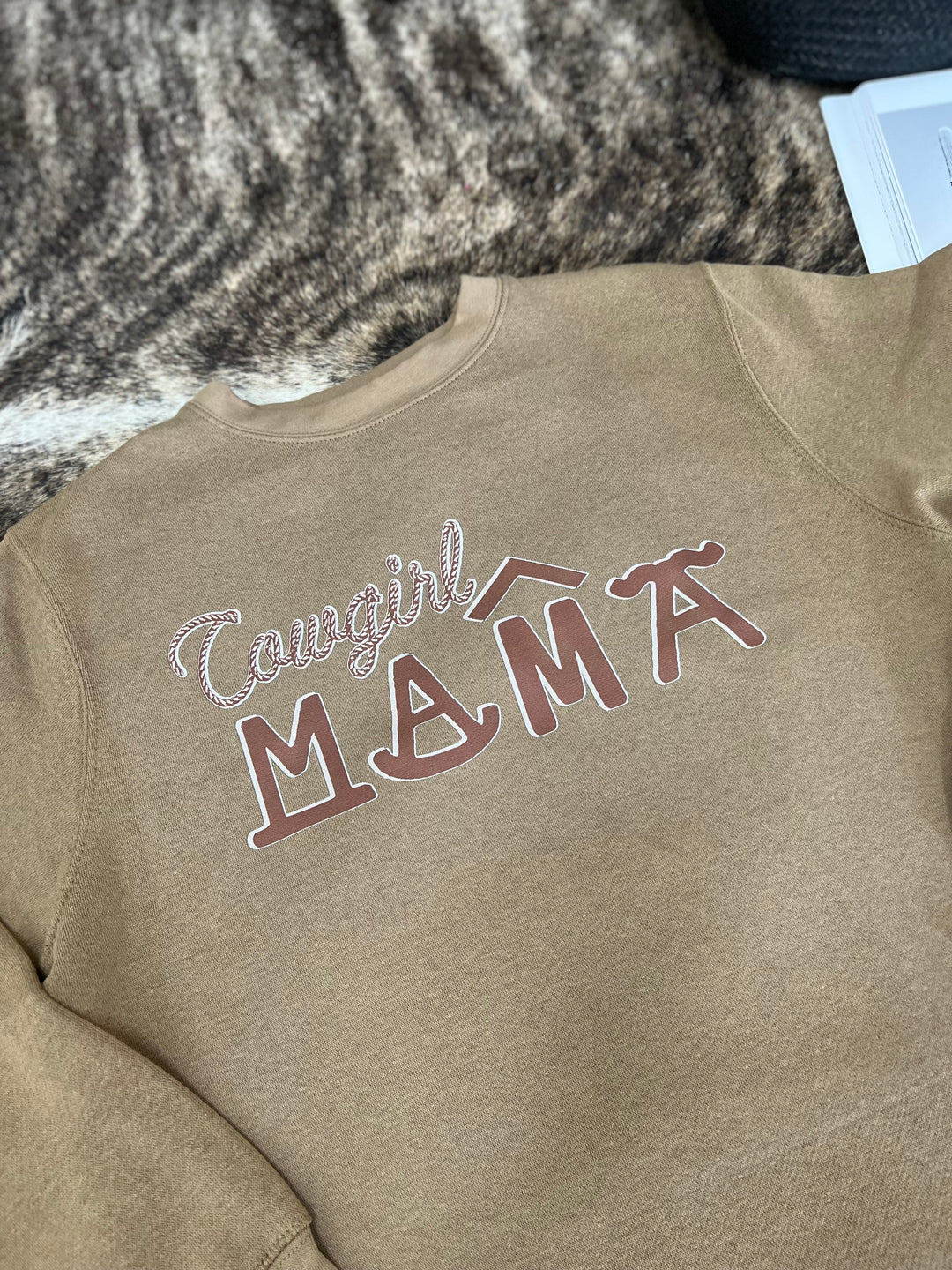 Cowgirl Mama Crewneck{Multiple Colors}