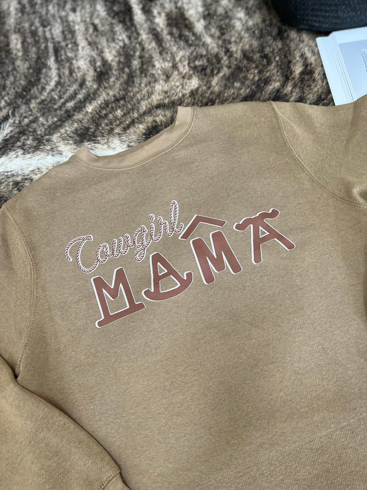 Cowgirl Mama Crewneck{Multiple Colors}