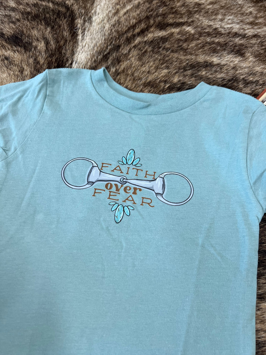 Faith Over Fear Toddler Tee