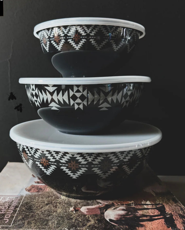 Aztec 3PC Bowl Set