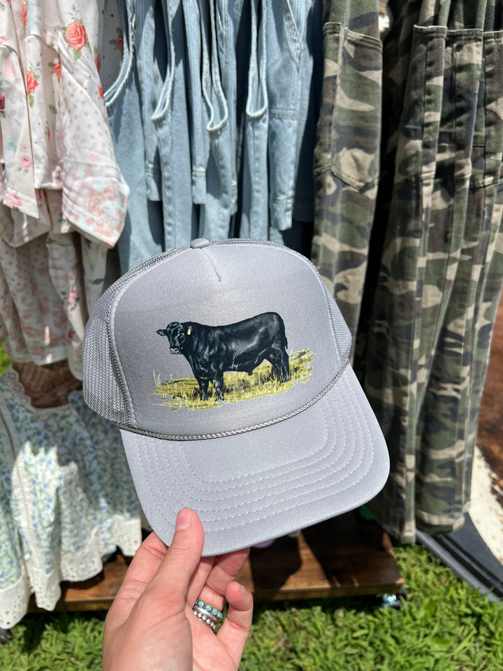 Angus Trucker Hat{Multiple Colors}