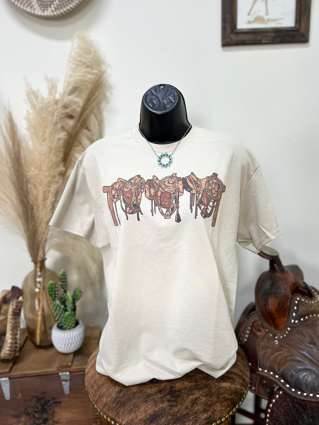 3 Amigos Saddle Tee