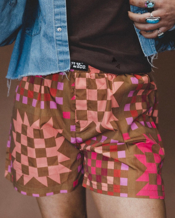 Patch Em Quilt Boxer Shorts