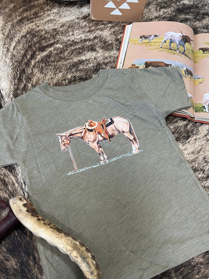 Sorrel Cow Pony Toddler Tee