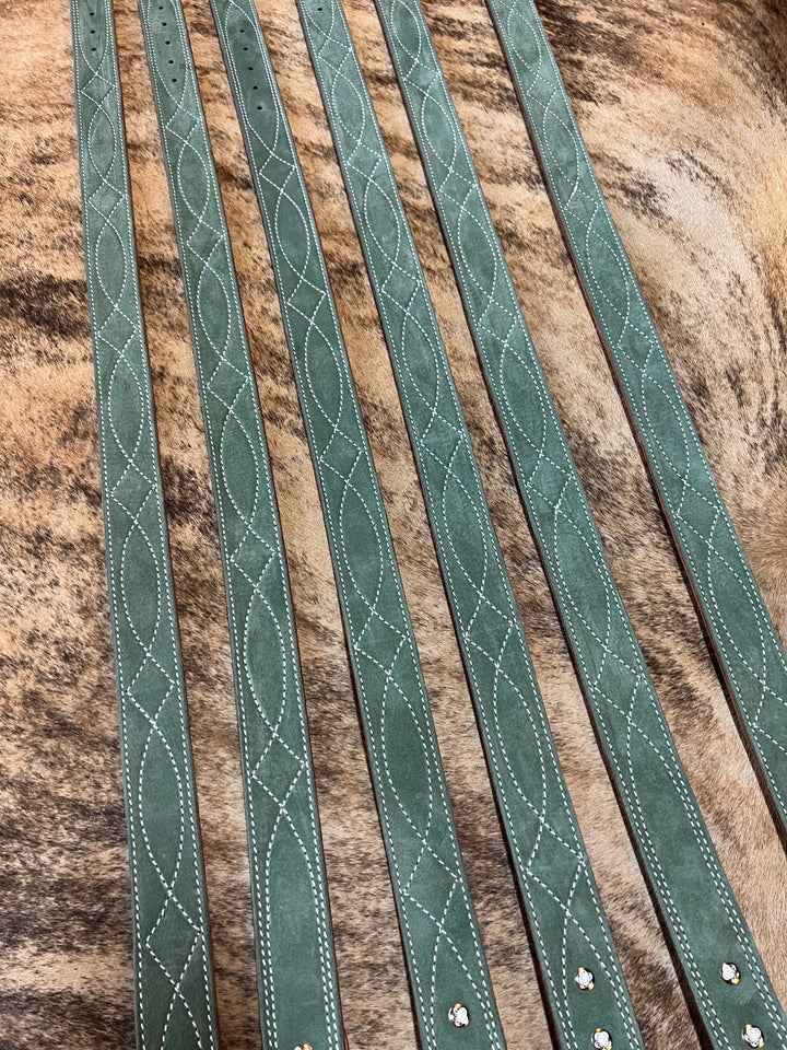 Day Money Rough Out Leather Belt