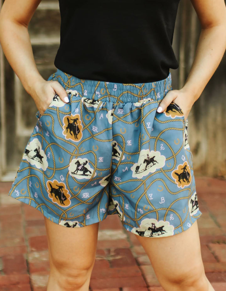 Vintage Cowboy Shorts