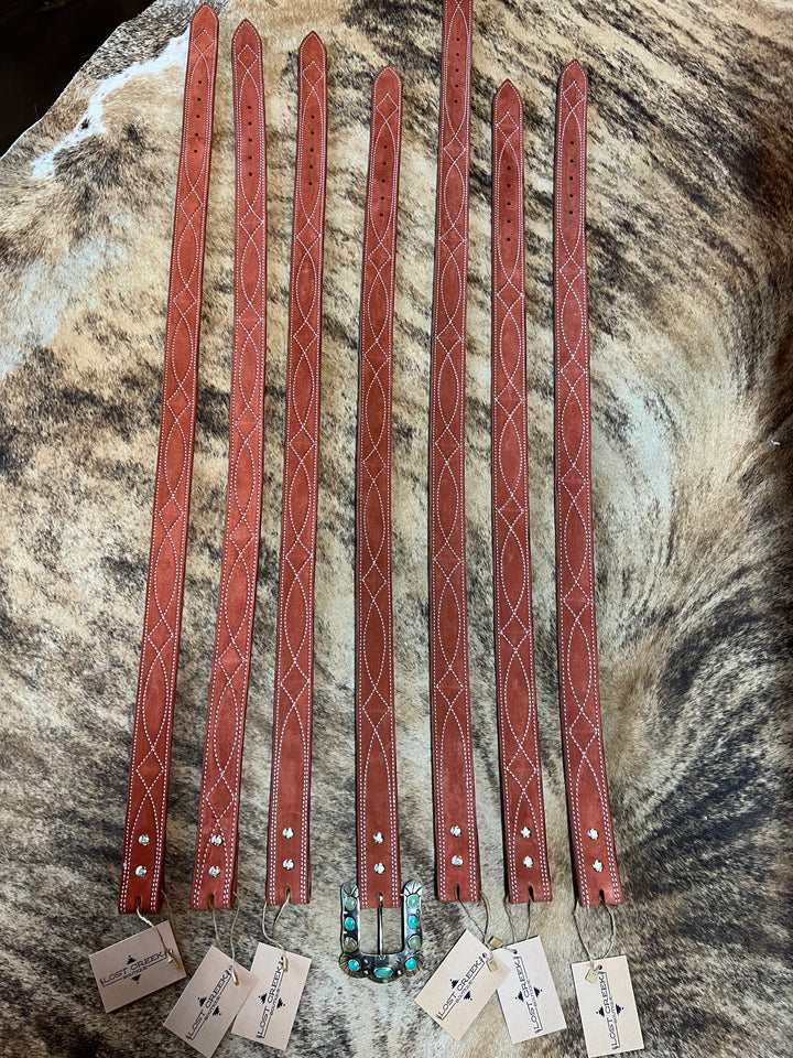 Sedona Rough Out Leather Belt