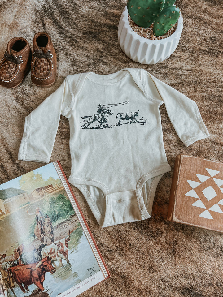 Rope Em Longsleeve Onesie