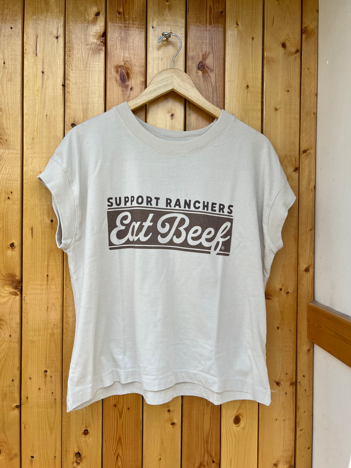 Support Ranchers Eat Beef Relaxed Tee