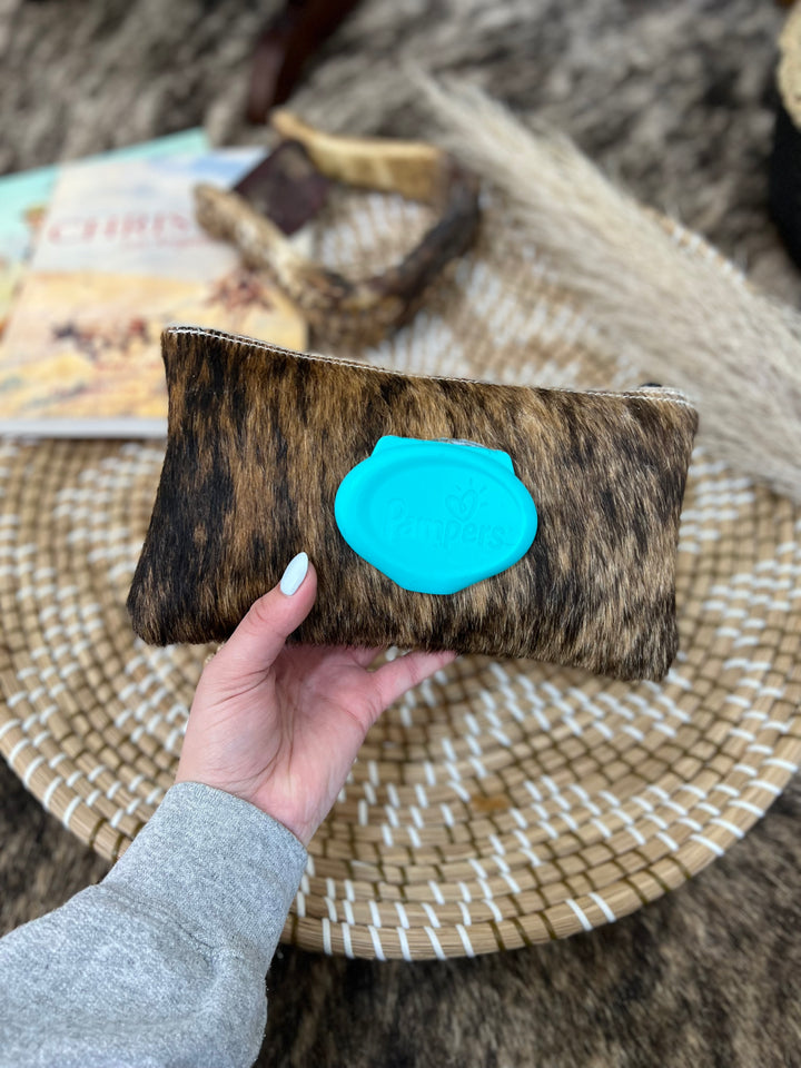 Cowhide Baby Wipes Cover