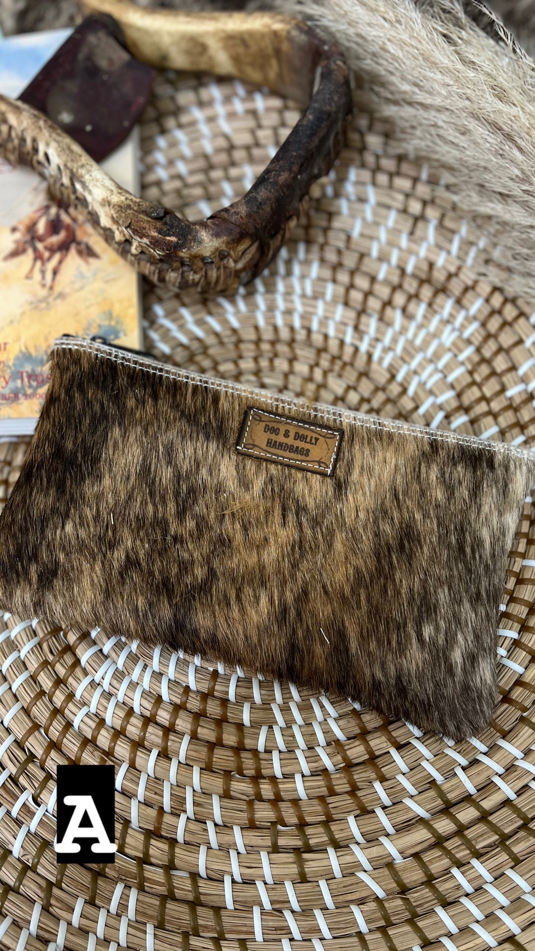 Cowhide Baby Wipes Cover
