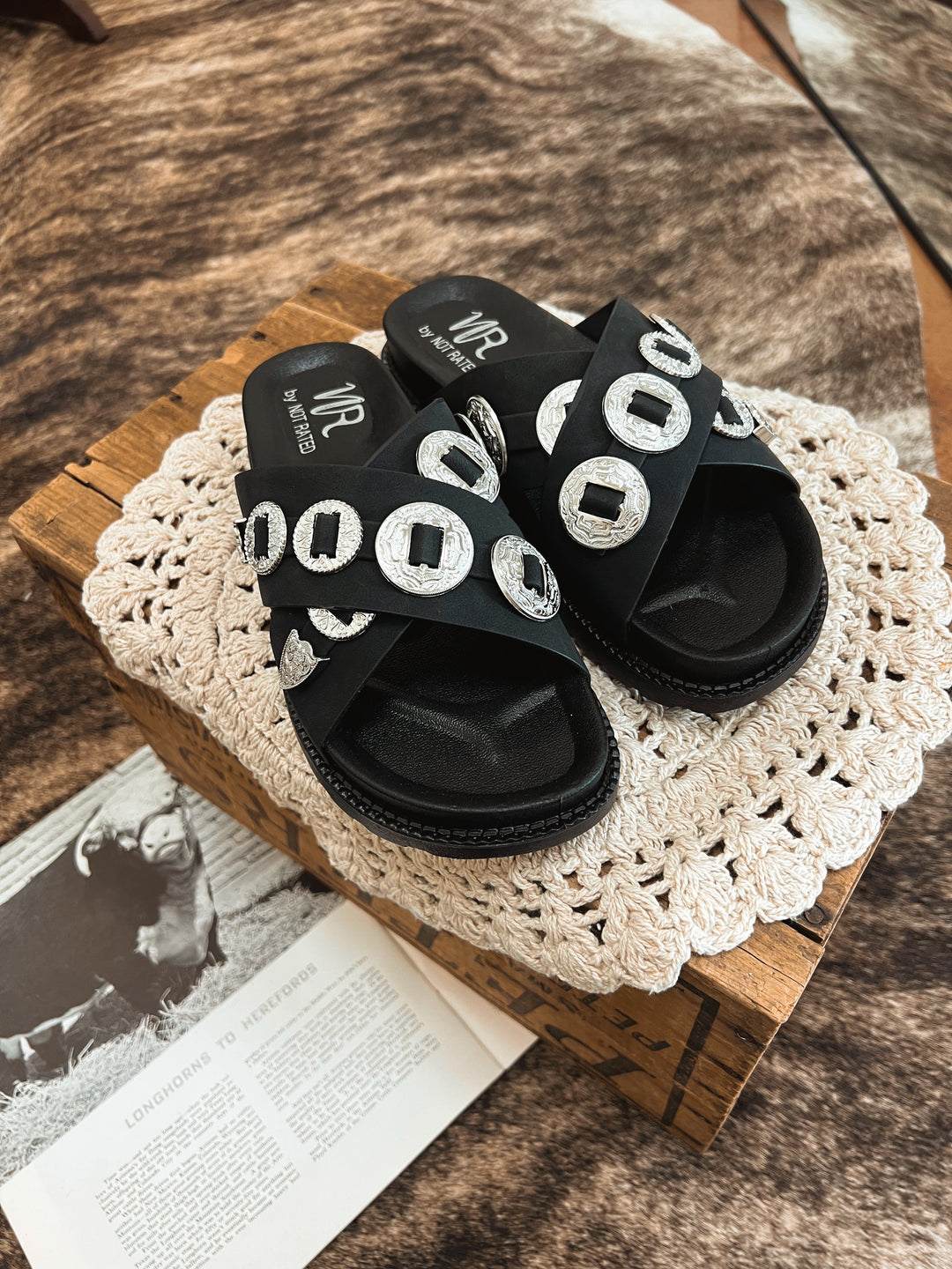 The Rally Concho Sandals