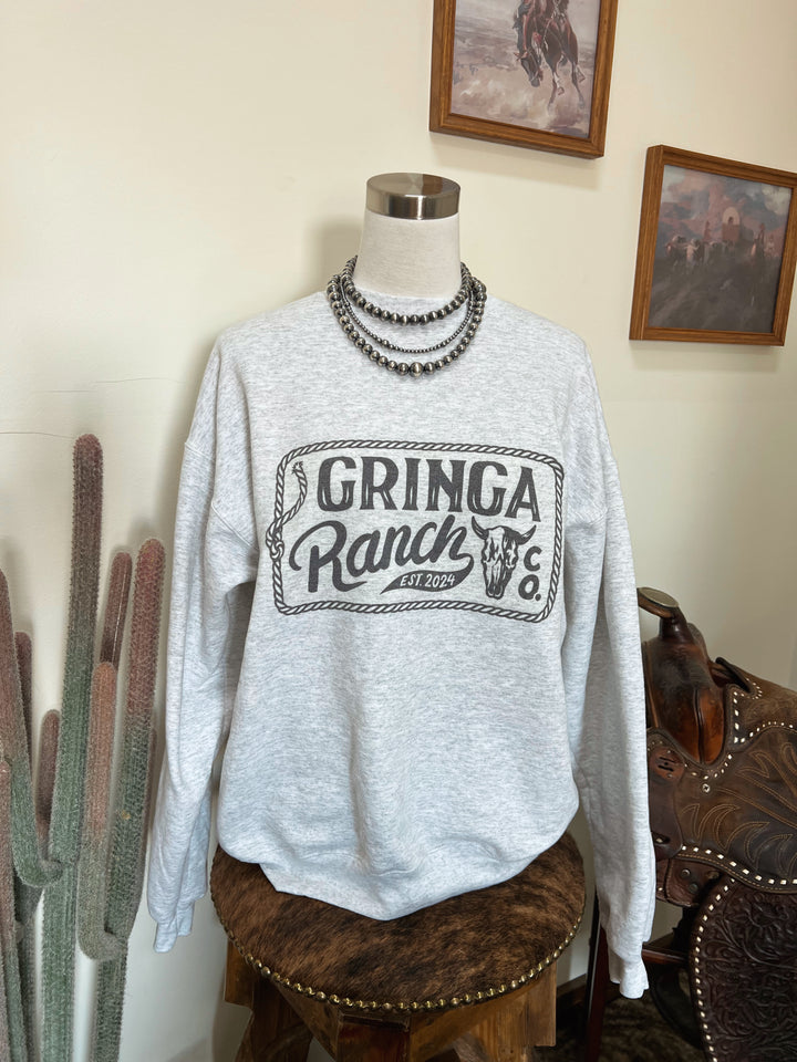 Gringa Ranch Crewneck-{Multiple Colors}
